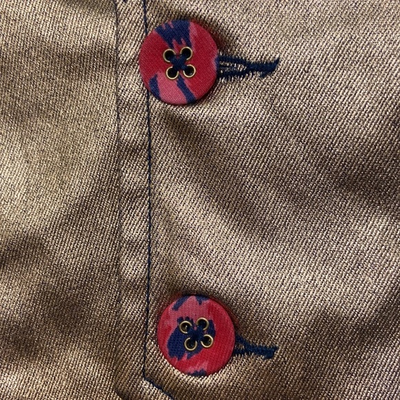 NWT Truly scrumptious designed by Heidi Klum gold blazer 3T glitte… - Picture 6 of 9